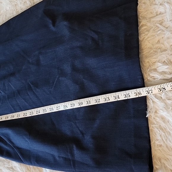 Ann Taylor Brand New Elegant Dark Blue  V-Neck Dress - Picture 13 of 16